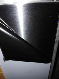 Лист нержавеющий 0,7 мм 1,25х2,5м 4N+PVC 430 шлифованный